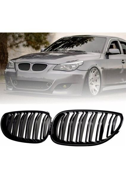 Bmw E60 Panjur Böbrek Çift Tırnak Izgara 2003 - 2010 fiyatları