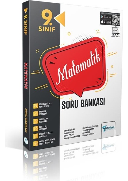 Toprak Yayıncılık 9. Sınıf Matematik Soru Bankası (5 Fasikül)