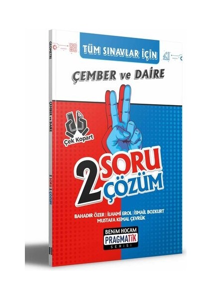 2022 Tüm Sınavlar Için Çember ve Daire 2 Soru 2 Çözüm Fasikülü Pragmatik Serisi