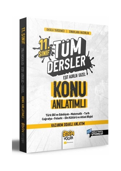 2022 11. Sınıf Eşit Ağırlık - Sözel Tüm Dersler