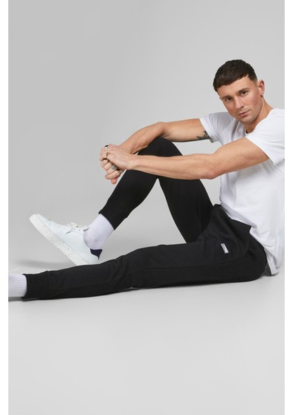 Jack & Jones Jpstwıll Jjaır Sweat Pants Noos Bex Siyah Erkek Eşofman 12184970-Black