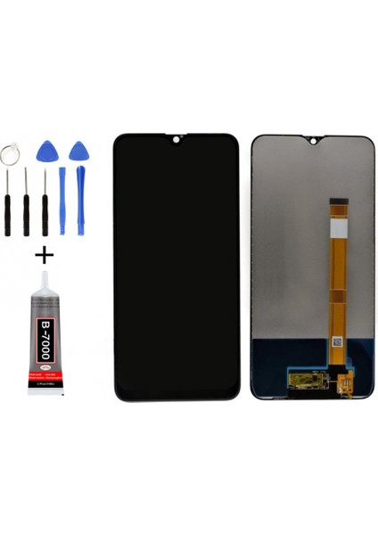 Oppo Ax7 LCD Ekran Dokunmatik + Tamir Seti Beyaz