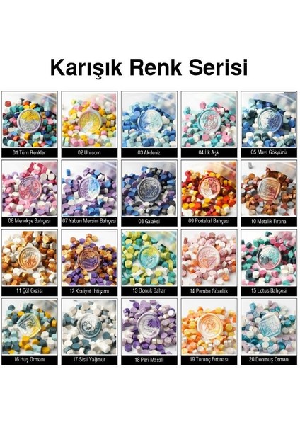 Mühür Mumu 50 Davetiye Için 150 Boncuk Model: 26 Gül Kurusu