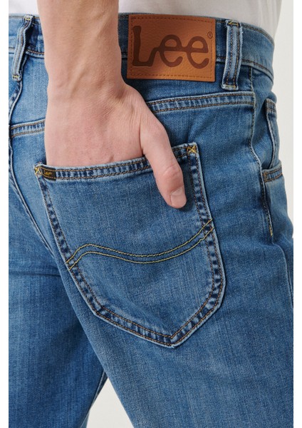 Erkek Daren Koyu Mavi Straight Fit Normal Bel Düz Paça Esnek Jean Pantolon indirimleri