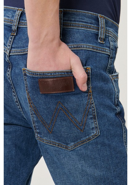 Erkek Arizona Koyu Mavi Straight Fit Normal Bel Düz Paça Esnek Jean Pantolon indirimleri