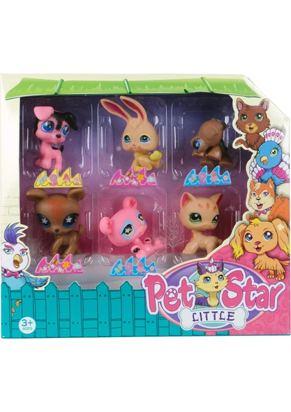 Littlest Pet Shop Neşeli Minişler 6'lı