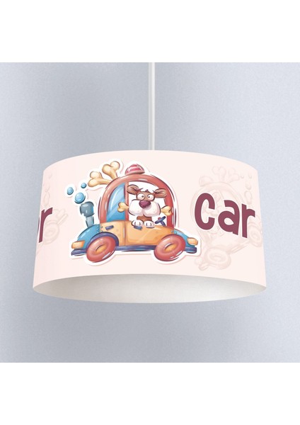 Çocuk Odası Dijital Baskılı Dekoratif Sarkıt Avize Model 133