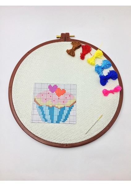 Idil Hobi Market Kanaviçe Etamin Kiti 60