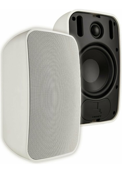 PS-S63T 6.5 Duvar Tipi Hat Trafolu Beyaz Hoparlör (Takım)