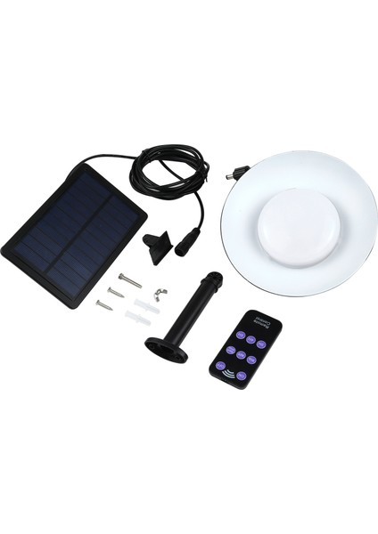 Zsykd8W 800LM Uzaktan Kumanda Çift Renk Sıcaklığı Güneş Avize LED (Yurt Dışından)