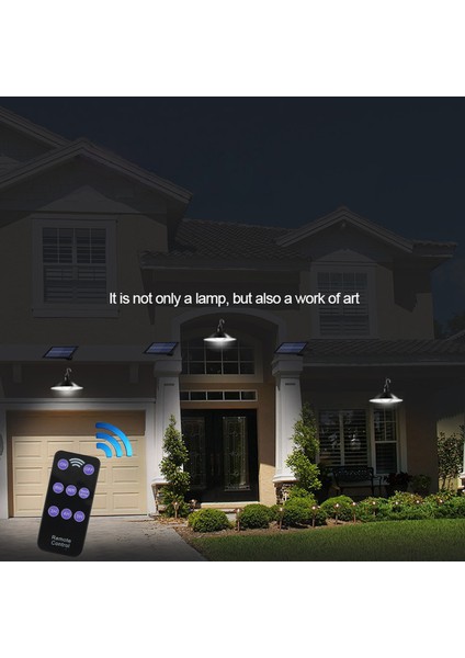 Zsykd8W 800LM Uzaktan Kumanda Çift Renk Sıcaklığı Güneş Avize LED (Yurt Dışından)