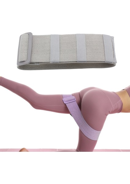 Zsykd2 Adet LD-3606 Ayarlanabilir Kaymaz Yoga Kemer Kıvam Gerginlik Kuşak (Gri) (Yurt Dışından)