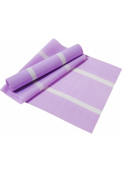 Zsykd3 Pcs Yoga Band Şartname: 2000X150X0.35MM (Iki Renkli Mor) (Yurt Dışından)