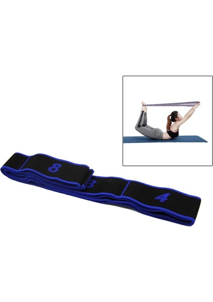 8 Kafes Yoga Streç Bant Dans Elastik Bant Direnç Bandı (Mavi) (Yurt Dışından) modelleri