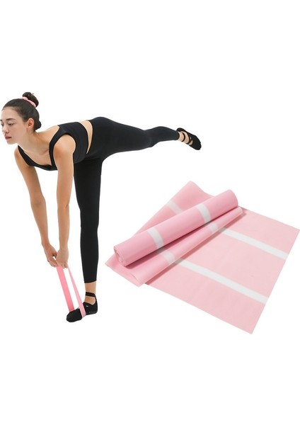 3 Pcs Yoga Band Şartname: 2000X150X0.35MM (Iki Renkli Pembe) (Yurt Dışından) modelleri