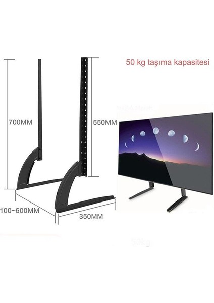 32-75" LCD LED Sabit Ekran Evrensel Masaüstü Tv Standı