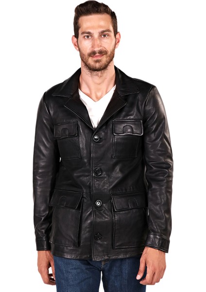 Torba Cepli Deri Ceket