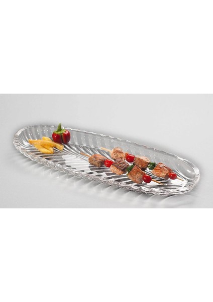 Harika Avm Kaveh Santa 40CM Kayık Sunum Tabağı