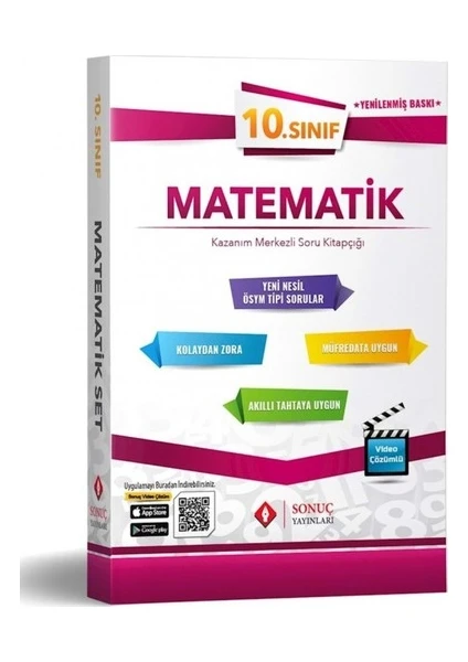 Sonuç Yayınları  10.Sınıf Matematik Seti