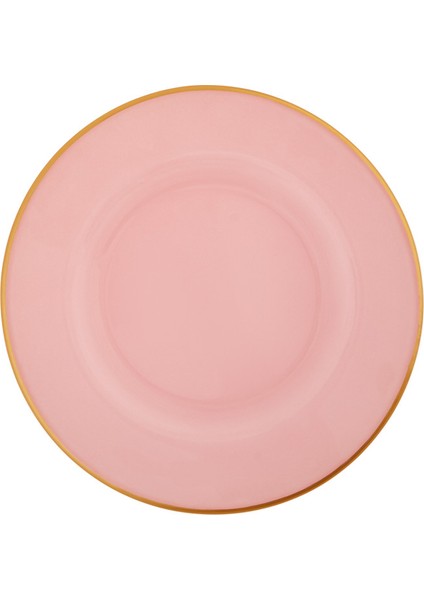 Retro New Pembe 6 Kişilik Pasta Takımı