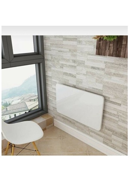 Duvara Monte Katlanır Masa 45X90 Mdf