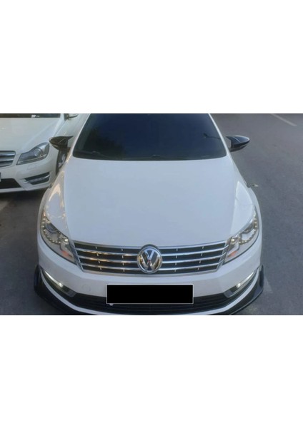 OMSA VW Passat CC Yarasa Ayna Kapağı Batman Piano Siyah Abs 2008-2017 Arası