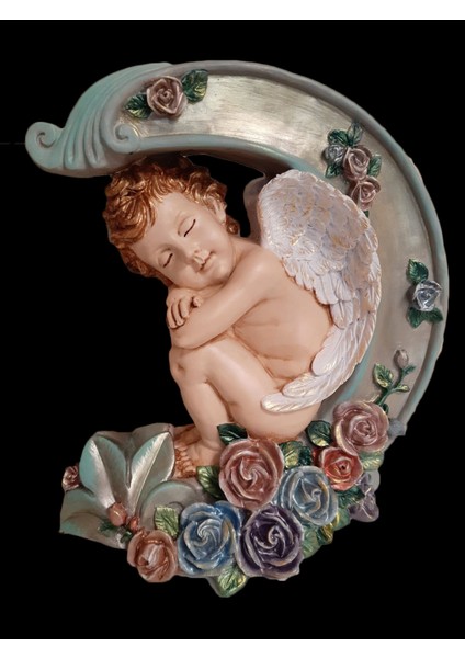 Elbiseli Eteği Delikli Cici Kız Biblo