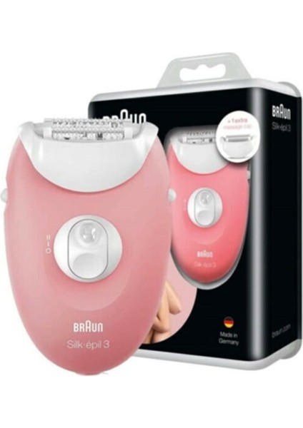 Silk-épil 3 3430 Smartlight, 2 Hız Ayarı, Kablolu Epilatör