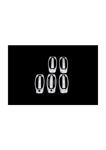 Citroen Nemo Krom Kapı Kolu 3 Kapı 6 Parça Set 2008 Üzeri
