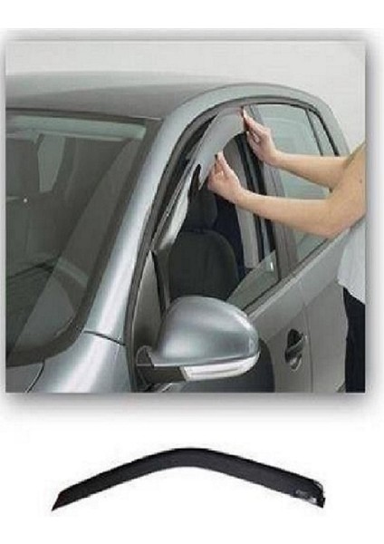 Volkswagen Jetta Exclusive 2012 Cam Rüzgarlığı 4'lü