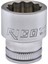 007-RC1210 12 Köşeli Lokma 10 mm 1/2" 1