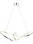 Avonnı AV-60334-KB Krom Kaplama Modern Avize LED Metal Pleksi 80X25CM 1