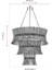AV-60309-K65 Krom Kaplama Modern Avize E14 Metal 65cm 2