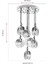 AV-60313-7KT Krom Kaplama Modern Avize E27 Metal 40cm 2