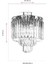 AR-60298-K40 Krom Kaplama Klasik Avize E14 Metal Kristal 40cm 2