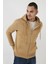 Pamuklu Cepli Kapüşonlu Şardonlu Slim Fit Kışlık Sweat Erkek SWEAT 5827001 1