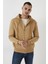Pamuklu Cepli Kapüşonlu Şardonlu Slim Fit Kışlık Sweat Erkek SWEAT 5827001 2