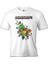 Lordd T-Shirt Minecraft - Steve And Alex Beyaz Kadın T-Shirt 1