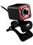 A862 360 Derece Dönebilen 480P Webcam Kırmızı Siyah (Yurt Dışından) 4