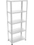 5 Katlı Galvaniz Çelik Raf - Depo, Arşiv, Kiler, Dosya, Market Rafı - 31x60 cm-200 cm-0.70 mm 2