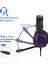 MH602 3,5 mm Kablolu Gaming Headset Siyah Mor (Yurt Dışından) 3