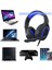 MH602 3,5 mm Kablolu Gaming Headset Mavi (Yurt Dışından) 5