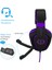 AH28 3.5mm Stereo Ses Kablolu Gaming Headset Siyah Mor (Yurt Dışından) 5