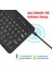 Piranha 8032 8" Uyumlu Bluetooth Tablet Klavyesi Mini Slim Şarjlı Kablosuz Klavye 4