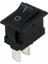 IC-125B Siyah Mini Işıksız Anahtar On/off Switch 2p 1