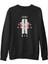 Lordd T-Shirt Bts - Army Logo Hit Siyah Erkek Kalın Sweatshirt 1