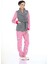 Kadın 3'lü Set Kışlık Pijama Takımı 1