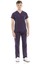 Ultralycra Basic - Doktor Hemşire Forma Takımı Unisex Koyu Mor 3
