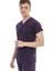 Ultralycra Basic - Doktor Hemşire Forma Takımı Unisex Koyu Mor 5
