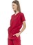 Ultralycra Basic - Doktor Hemşire Forma Takımı Unisex Kırmızı 4